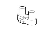 Veggmontering, AV-braketter & AV-møbler - Ergotron LX Pro mounting component - side-by-side - dual conversion kit - black - Max 20 kg - recommended for - 98-745-292
