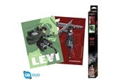 Reklameartikler - GB Eye - Attack On Titan - Set of 2 Posters - Levi And Mika - Plakat - GBYDCO054