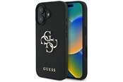 Mobil - Deksel og etui - GUESS Grained Big 4G Logo Small Classic Logo case for iPhone 16 - black - 3666339424527