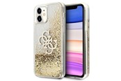 Mobil - Deksel og etui - GUESS 4G Big Liquid Glitter case for iPhone 11 6.1" / Xr - gold - 3666339006334