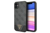 Mobil - Deksel og etui - GUESS 4G Triangle Collection case for iPhone 11 6.1" / Xr - gray - 3666339016272