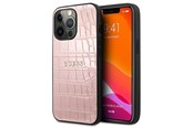 Mobil - Deksel og etui - GUESS Croco Strap Collection iPhone 13 Pro / 13 6.1" Case - Pink - 3666339023850