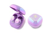 Hodetelefoner - GUESS 4G Printed Logo Bluetooth TWS Headphones + Docking Station - Purple - GUTWSJ144ESU