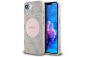 Mobil - Deksel og etui - GUESS 4G Circle Classic Logo MagSafe case for iPhone 16e - pink - 3666339454067