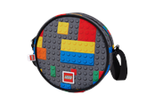 Skoleutstyr - LEGO ® Colorful Bricks rund crossbody-veske - 20369-2607