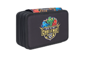 Skoleutstyr - LEGO ® NINJAGO®, RISE TO THE CHALLENGE pennal i 3 lag med innhold - 20291-2703