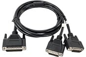 Hodetelefoner - Hollyland HL-TCB09 DB25 Male to Dual DB15 Male Tally Cable - HL-TCB09