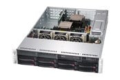 Kabinett - Supermicro SC825 TQC-R802WB - Kabinett - Server (Rack) - Svart - CSE-825TQC-R802WB