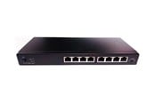 Switch/splitter - Longshine LCS-2.5GS7108 - switch - 8 ports - unmanaged - LCS-2.5GS7108