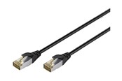 Nettverkskabel - DIGITUS patch cable - 2 m - black - Svart - DK-1644-A-020-OD