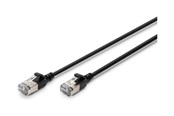 Nettverkskabel - DIGITUS patch cable - 1.5 m - black - Svart - DK-1632-A-015S-BL-10