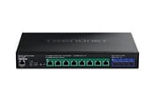 Switch/splitter - TRENDnet TPE-7124SBF - Version v1.0R - switch - web - 12 ports - smart - rack-mountable - TAA Compliant - TPE-7124SBF
