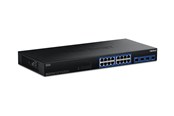 Switch/splitter - TRENDnet TEG-S50204 - Version V1.xR - switch - 20 ports - unmanaged - rack-mountable - TAA Compliant - TEG-S50204