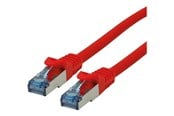 Nettverkskabel - Roline patch cable - 3 m - red - Rød - 21.15.2813