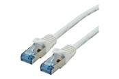 Nettverkskabel - Roline patch cable - 5 m - white - Hvit - 21.15.2865