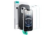 Mobil - Beskyttelsesglass - ESR UltraFit Tempered Glass 2-pack case for iPhone 13 / 13 Pro / 14 / 16e / 17e - 4894240266144