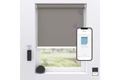 Smarthus - MotionBlinds Trådløst elektrisk mørkleggingsrullegardin 80x190 cm - Grå - 2020502