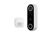 Smarthus - Deltaco SMART HOME Ringeklokke-kamera, Chime inkludert, 4MP, WiFi, Hvit - SH-DB03