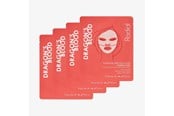 Ansiktspleie - Rodial Dragon's Blood Hyaluronic Jelly Face Mask Pack of 4 - 5061035320346