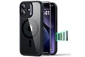 Mobil - Deksel og etui - ESR Classic Hybrid MagSafe + Tempered Glass Set for iPhone 17 - Clear Black - 4894240288580