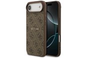 Mobil - Deksel og etui - GUESS 4G Ring Classic Logo MagSafe Case for iPhone Air - Brown - 3666339491055