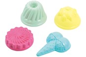 Utendørsleker - Ecoiffier Spade with 4 sand molds - 234