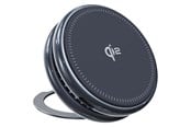Mobil - Adaptere og ladere - Torras Ostand PolarCircle 15W Wireless MagSafe charger with cooling & kickstand - Black - X00WX3001