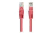 Nettverkskabel - Lanberg patch cable - 3 m - red RAL 3017 - Rød - PCU5-20CC-0300-R