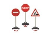 Utendørsleker - Ecoiffier 3 Traffic Signs - 476