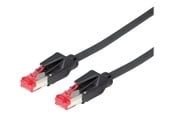 Nettverkskabel - Roline Dätwyler patch cable - 5 m - black - Svart - 5m - 21.05.0055
