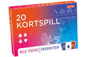 Brettspill & Puslespill - Tactic 20 Populære Kortspil (NO) - 03006