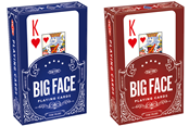 Brettspill & Puslespill - Tactic Big Face Playing Cards - assorted - 03083