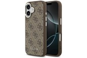 Mobil - Deksel og etui - GUESS 4G Classic Logo MagSafe case for iPhone 17 - brown - 3666339518875