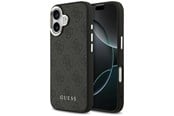 Mobil - Deksel og etui - GUESS 4G Classic Logo MagSafe case for iPhone 17 - black - 3666339518714