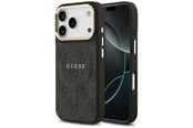 Mobil - Deksel og etui - GUESS 4G PU Classic Logo MagSafe case for iPhone 17 Pro - black - 3666339519056