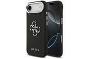 Mobil - Deksel og etui - GUESS Grained Big 4G Classic Logo case for iPhone Air - black - 3666339518080