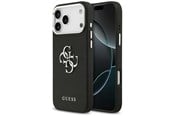 Mobil - Deksel og etui - GUESS Grained Big 4G Classic Logo case for iPhone 17 Pro Max - black - 3666339518103