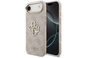 Mobil - Deksel og etui - GUESS 4G Big 4G Classic Logo iPhone Air Case - Rose Gold - 3666339521769
