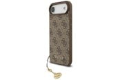 Mobil - Deksel og etui - GUESS 4G Charms Collection MagSafe case for iPhone Air - brown - 3666339525620