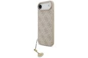 Mobil - Deksel og etui - GUESS 4G Charms Collection MagSafe Case for iPhone Air - Pink - 3666339525927