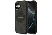 Mobil - Deksel og etui - GUESS 4G Circle Classic Logo MagSafe case for iPhone 17 - black - 3666339489960