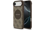 Mobil - Deksel og etui - GUESS 4G Circle Classic Logo MagSafe case for iPhone Air - brown - 3666339490010