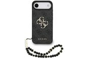 Mobil - Deksel og etui - GUESS 4G Strap 4G Classic Logo case for iPhone Air - black - 3666339526207