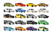 Leketøysbil - Hot Wheels Silver Fast & Furious 1:64, 1 pcs - assorted - HNR88