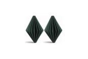 Dekorasjon - Simiu - Juleoppheng - 6 cm - Diamant - Grønn - 2 pak - 5714255019032