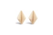 Dekorasjon - Simiu - Juleoppheng - 6 cm - Diamant - Beige - 2 pak - 5714255019018
