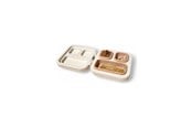 Dekorasjon - Simiu - JEWTRA - smykke-reiseboks i beige marmor - 10,7 x 10,4 x 3cm - 5714255019223