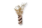 Dekorasjon - Simiu - HEART TWIST - Vase - 20 cm - Lys leire - 5714255019698