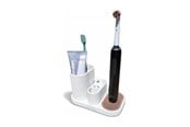 Dekorasjon - Simiu - DENTIA - Oral-B tannbørsteoppbevaring - Hvit marmor/leirebrun - 5714255019704