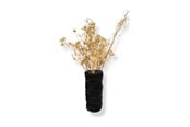 Dekorasjon - Simiu - CLAYLA Lamel vase - svart - 20 cm - 5714255019797
